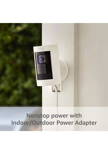 Ring Stick Up Cam Elite, İç/dış Mekan Güçlü Hd Güvenlik Kamerası - Beyaz