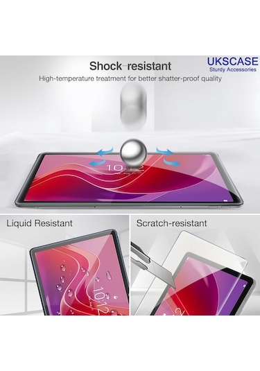 Lenovo Tab M11 11'' Tb330fu Uyumlu Temperli Cam Ekran Koruyucu 2 Adet