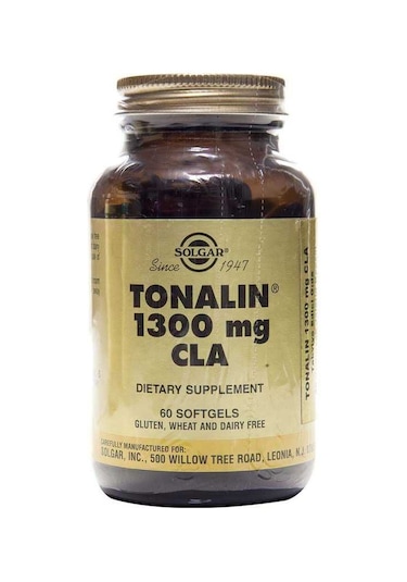 Solgar Tonalin 1300 mg CLA 60 Softgels