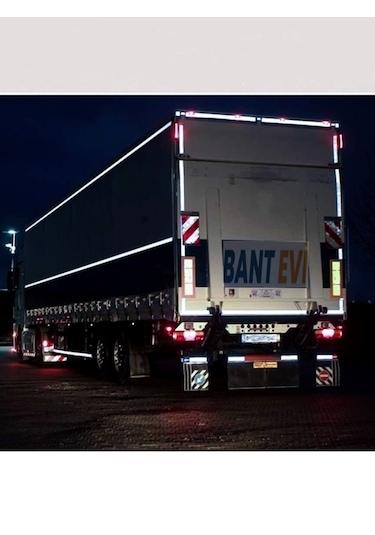 3m 983 Beyaz Reflektif Bant 5metre Tüvtürk Onaylı Reflektör Şerit