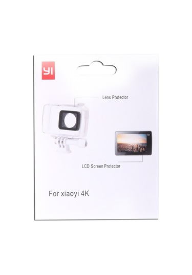 Ultra Net Lcd Ekran Koruyucu Muhafaza Cam Lens Koruyucu Film Xiaomi Xiaoyi Iı 4k Kamera İçin Diğer Çok Renkli