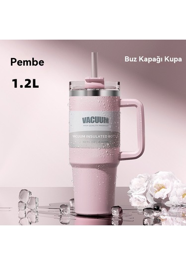 3arabaya Monte 304 Paslanmaz Çelik Isı Ve Soğuk İzolasyonlu Buz Kabı