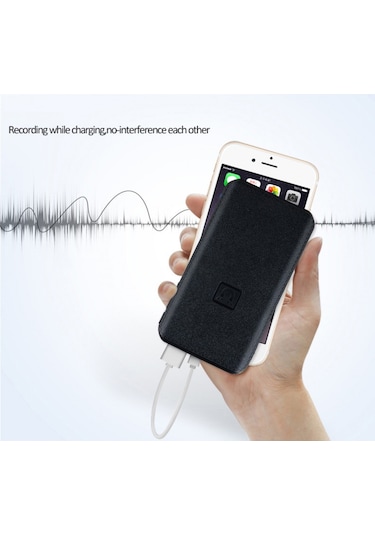 Kingline Mıknatıslı Powerbank Ses Kayıt Cihazı