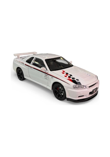Hobbiez World 1/24 Nissan Gtr R34 - Nismo White