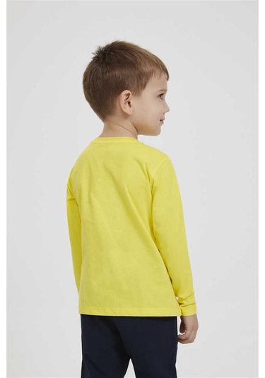 Lee Cooper Carey Erkek Çocuk Sweatshirt Sarı-1334 Sarı