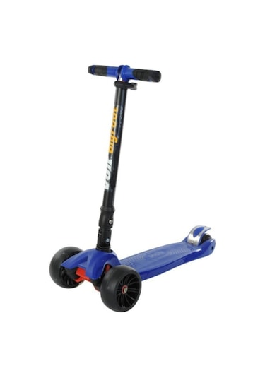Voit 218C Işıklı Geniş 3 Teker Scooter-Lacivert