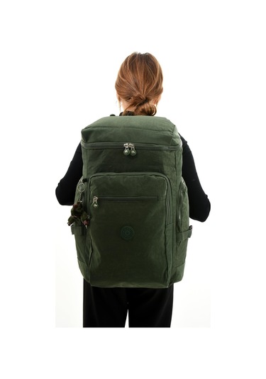 Büyük Boy Ultra Hafif Çok Bölmeli Dağcı Çantası Yeşil Model: 571-7d - Yeşil