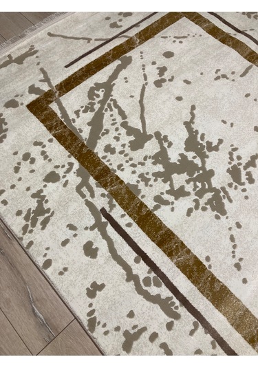 Yağmurser Halı Altın Varaklı 200x290 Ebatlı+yumuşak Halı