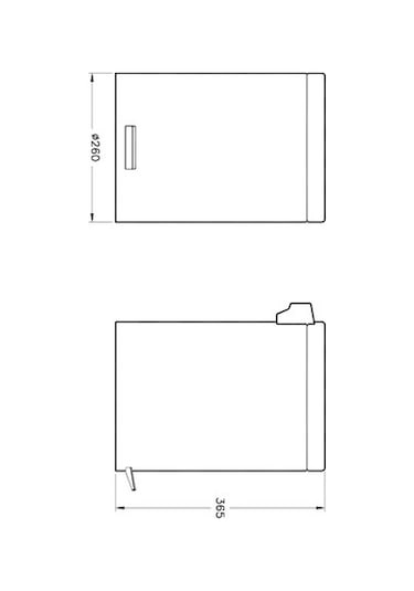 VitrA Arkitekta Çöp Kovası 12 Litre Krom A44056