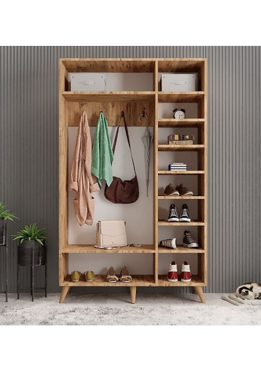 Açelya Portmanto Vestiyer Ayakkabılık Ç - M4 105 CM