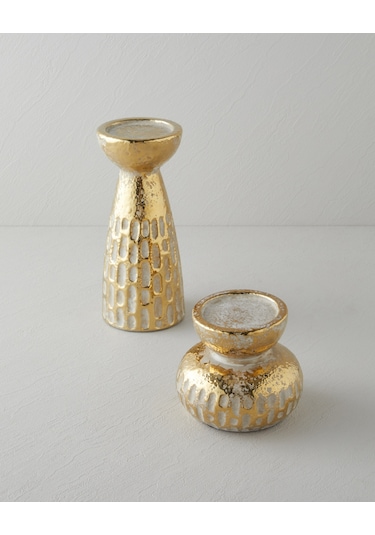 English Home Silda Vazo 12 Cm Bronz Bronz
