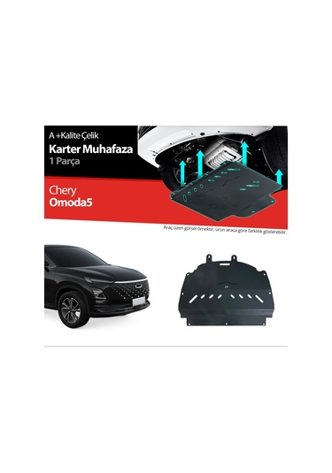 Chery Omoda5 Çelik Karter Muhafaza Koruma 2022 2023 2024 2025