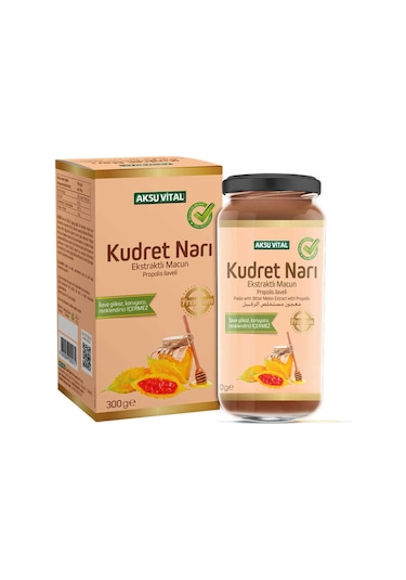 Aksu Vital Propolis İlaveli Kudret Narı Ekstraktlı Macun 300 G