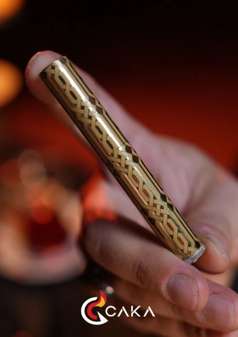 Caka Lighter Catena Gold Çakmak Gold