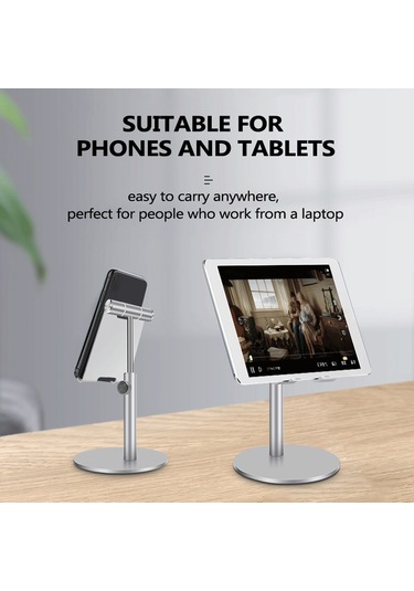 Tenfowee "çok Amaçlı Alüminyum Telefon Ve Tablet Standı - Şarj Ederken Kullanım Kolaylığı"