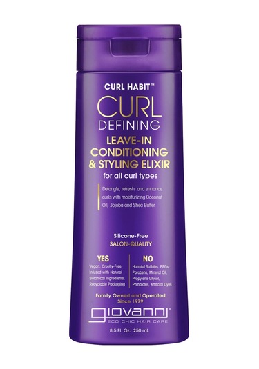 Giovanni Curl Habit Bukle Belirginleştirici Durulanmayan Saç Kremi 250ml