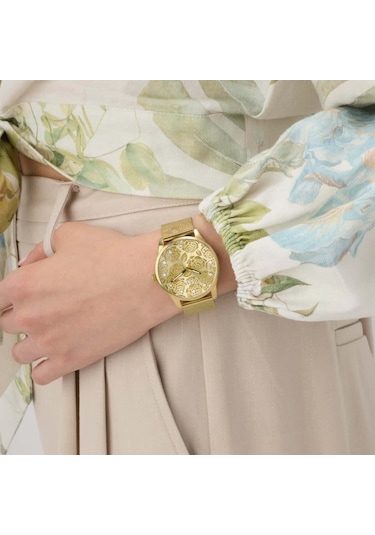 Guess Gugw1040l2 Kadın Kol Saati Altın