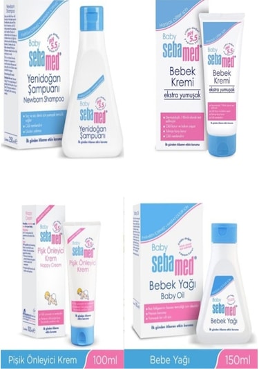 Sebamed Baby Sebamed Yeni Doğan Bebek Bakım Seti