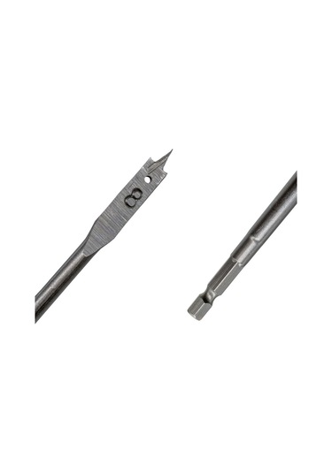 Topshop Th03113 Bits Saplı Ahşap Yaprak Kelebek Matkap Ucu 8 Mm