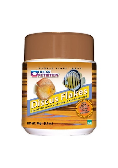 Ocean Nutrition Discus Flakes 34 Gr.