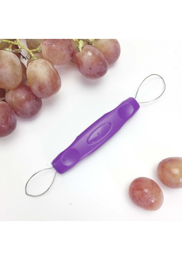 Suntek Üzüm Soyucu Kabuğu Çıkarma Aleti Kullanışlı Meyve Menekşe Diğer