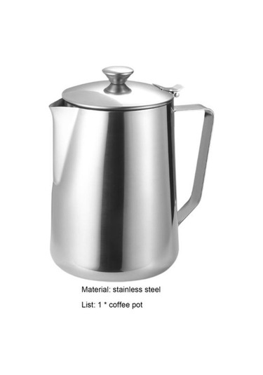 Novahub Kahve Köpürtme Sürahi - Paslanmaz Çelik - 350-2000ml