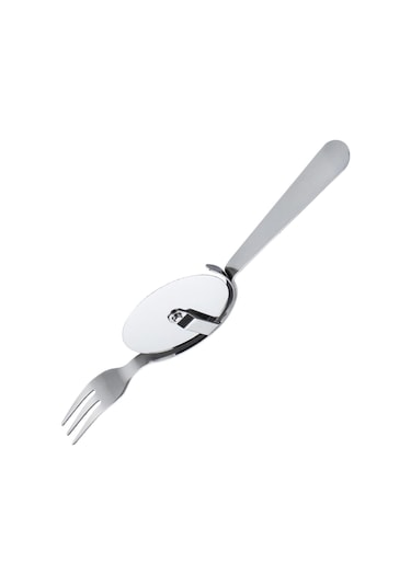 Suntek Çatallı Pratik Pizza Kesici Gümüş