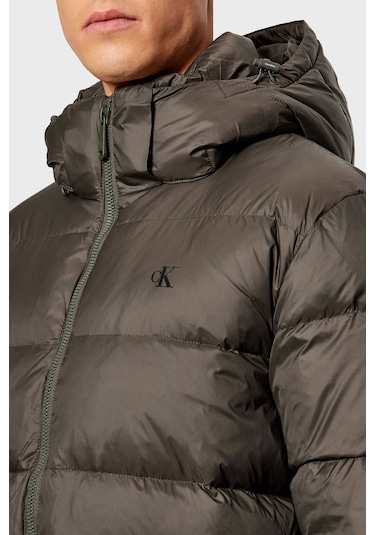 Calvin Klein Erkek Mont Lv04rc518g Par Haki Haki