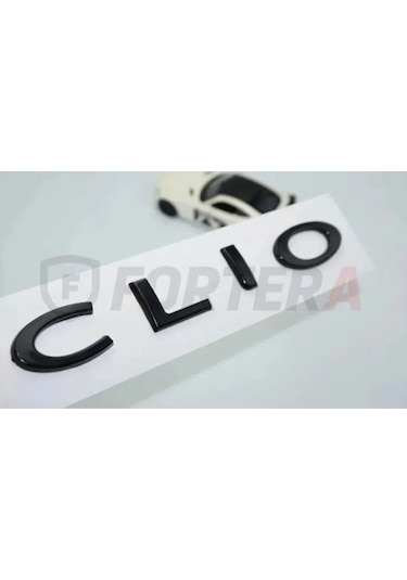 Bagaj Yazısı Siyah Clio Iv