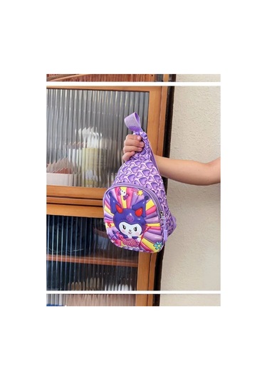 Kuromi Kız Çocuk Çapraz Askılı Çanta Kurum 418883813 Violet