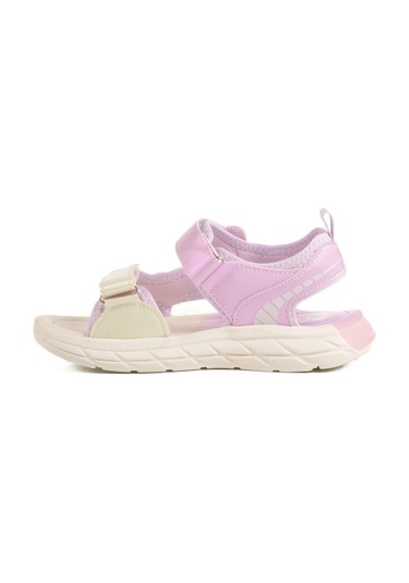 Lila Cırtlı Anatomik Hafif Kız Çocuk Sandalet 1946 F LILA Lila
