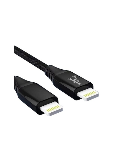 Ally Apple iPhone Uyumlu To Veri Gonderme Kablosu Lightning Ligthni-Siyah
