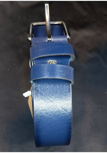 Kemer Manda Derisi Lacivert Renk Lacivert