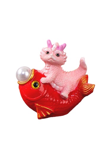 Homyl Çin Yeni Yılı Ejderha Heykeli Heykel Ev Oturma Stil-h