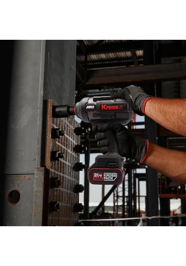 Kress KUB35.91 20 V 1700 NM Kömürsüz Profesyonel Şarjlı Somun Sıkma Akü Hariç