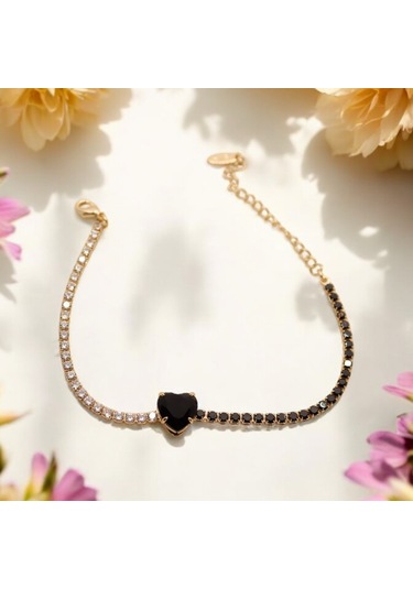 Casera's Kadın Bileklik Csr70124015 Siyah - Gri