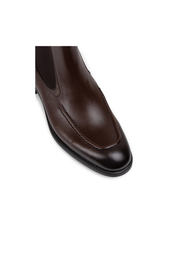 Deery Hakiki Deri Kahverengi Erkek Chelsea Bot - 01953mkhvc01