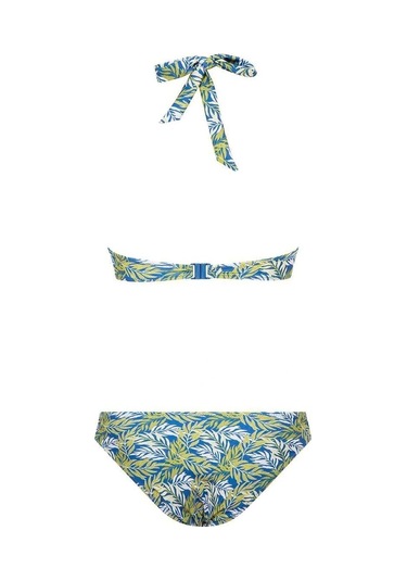 U.S. Polo Assn. Kadın Mavi Bikini Takım