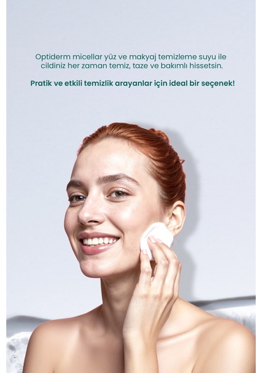 Optiderm Micellar Yüz Ve Makyaj Temizleme Suyu 400 Ml