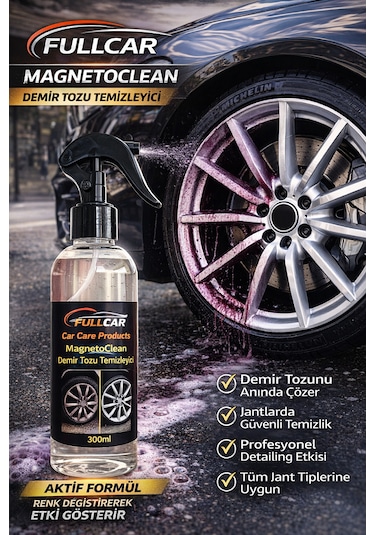 Fullcar Magnetoclean Demir Tozu Temizleyici 400 Ml
