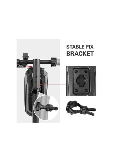 Wheel Up-elektrikli Scooter E Scooter Bisiklet İçin Scooter Y25964 Siyah