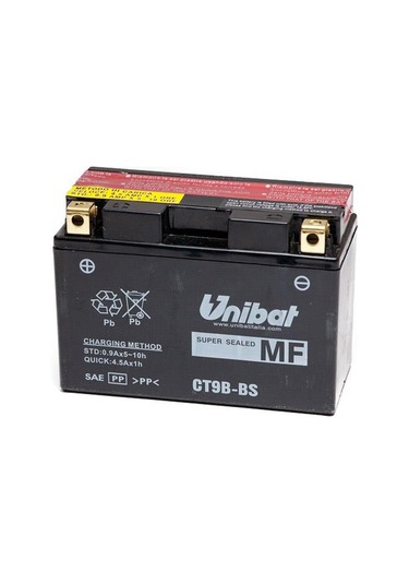Unibat CT9B-BS Motosiklet Aküsü(YT9B-BS)