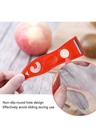 Ulzyvf 10 Adet A2233 Ev Tipi Sebze Meyve Kesme Bıçağı, Renkli Seçenekler Diğer