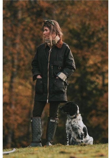 Barbour Highclere Yağlı Ceket OL71 Olive