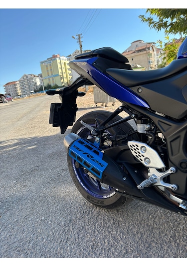 Yamaha R-25 Egzoz Koruması Mavi