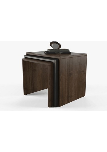 Nova Zigon Sehpa - İstanbul-siyah