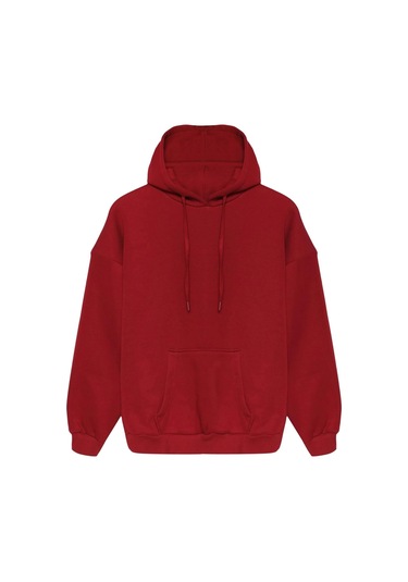 Kanguru Cepli Sweatshirt Bordo