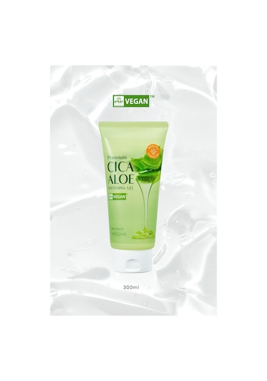Missha %95 Cica Aloe Kompleksi İçeren Nemlendirici Jel Premium Cica Aloe Soothing Gel 300 ML