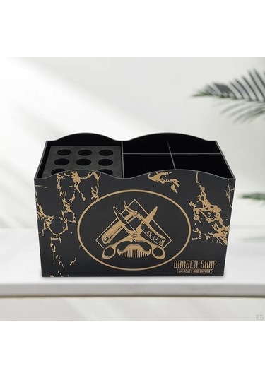 Novahub Beyaz Kuaförlük Alet Organizatörü, Çıkarılabilir Saç Klipleri Saklama Kutusu, Makas İçin Kuaför Seti 20 x 12 CM