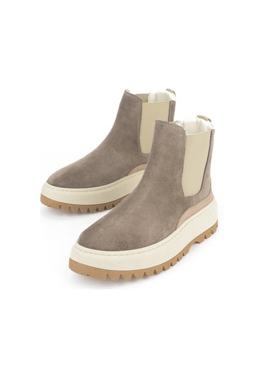 Ziya, Kadın Hakiki Deri Bot 1531020z194022 Vizon 1531020z194022 310 Vizon